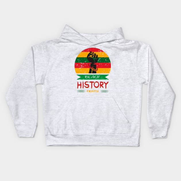 Black History Month 2021 Kids Hoodie by SbeenShirts